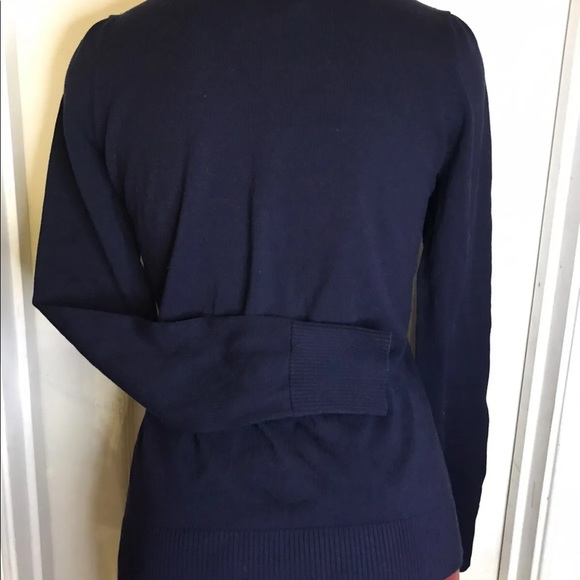 August Silk Sweater Womens Size P -Cardigan Button Down-  Silk Blend - - Picture 5 of 8